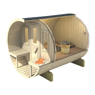 Sauna 250 s terasou