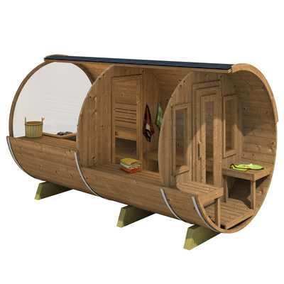 Sauna 400 DeLuxe skl.stěna